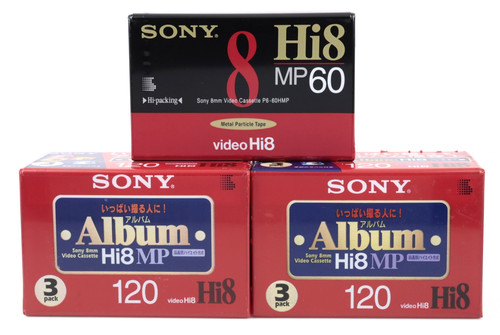 Lot sony hi8 - sony, mp
