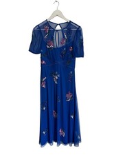 Monsoon Blue Dress Embellished