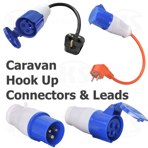 Caravan hook adapter 240v - adapter,
