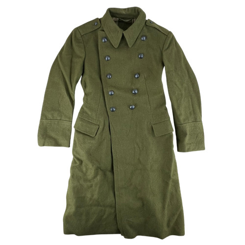 Romanian army greatcoat khaki - army,