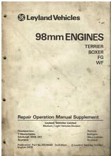 LEYLAND 4.98NV 6.98DV 6.98NV TRUCK DIESEL ENGINE ORIG. FACTORY WORKSHOP MANUAL