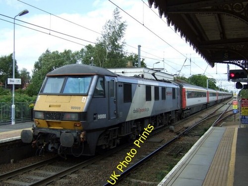 Photo 6x4 diss railway - photo,