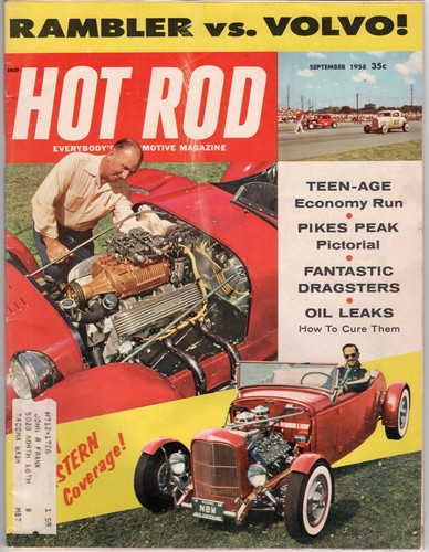 Hot rod magazine september - hot,