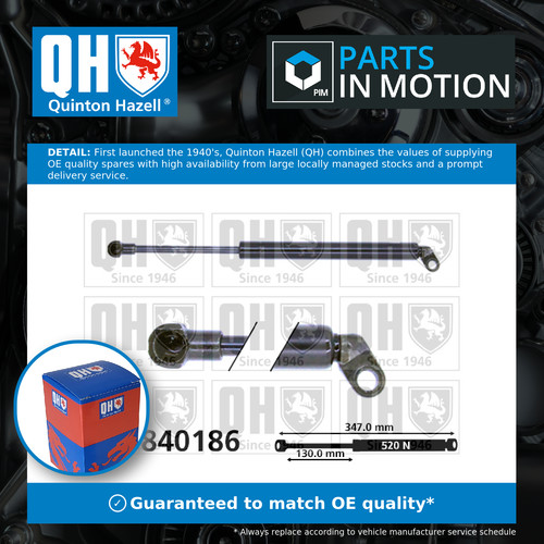 Boot gas strut fits bmw - gas,