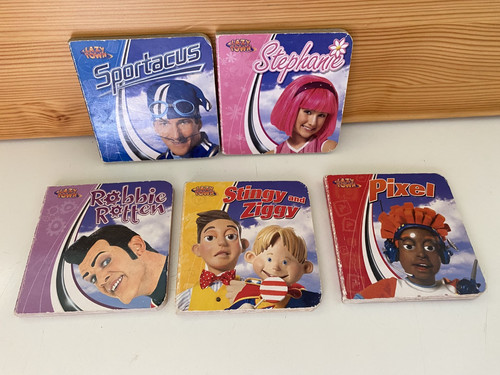 Lazytown pocket library board - library,
