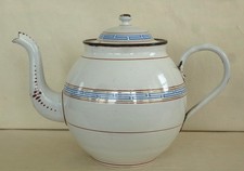 Genuine vintage enamel teapot - genuine,