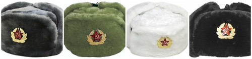 Russian trapper cap - russian, hat