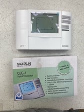 Grasslin 1 Channel Digital Timeswitch (QEG-1) Wired Programmer 