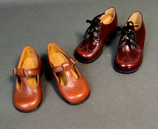 Girls Vintage Shoes -Two Pairs