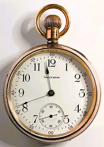 Gold plated waltham - 👀😎gold,