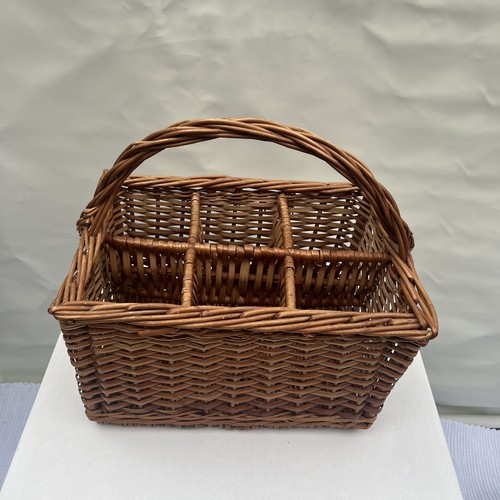 Willow wicker wine bottle - wicker,