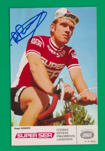 Cycling card - cycling, roger