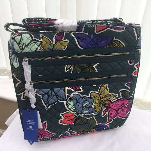 Vera bradley triple - vera, zip