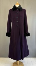 Laura Ashley Coat Purple