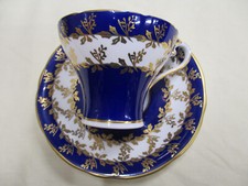 Aynsley China Royal Blue and