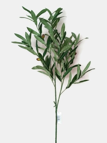 Artificial green leaf olive - artificial,