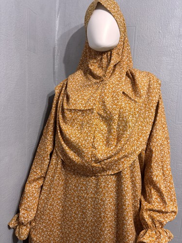 Handmade cotton abaya with - cotton,