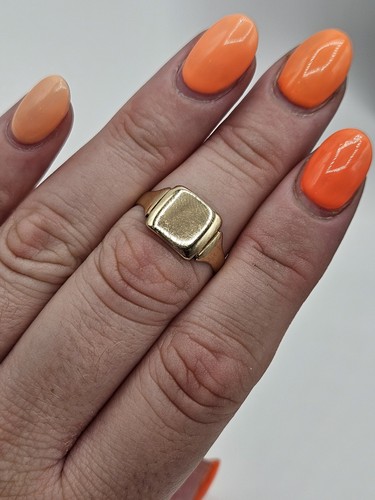 Vintage 9ct gold - 9ct, engraved