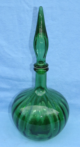 Vintage emerald green glass - green,