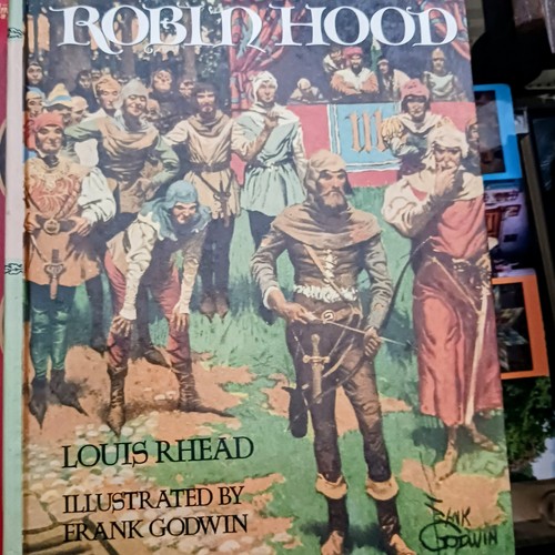 Vtg book robin hood by - vtg.,