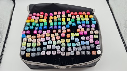 168 colours art - colours, set