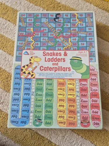 Vintage snakes ladders - vintage, &