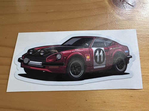 Datsun 240z rally car cartoon - 240z,