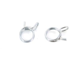 Clamps 8-10mm (2 Pieces) for Zündapp, Puch, Simson, Moped, Scooter Fuel 2