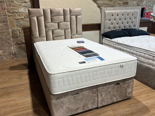 Display plush ottoman bed - ex-display,