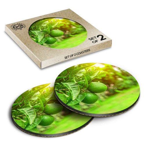 Boxed round coasters - round,