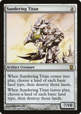 MTG Sundering Titan