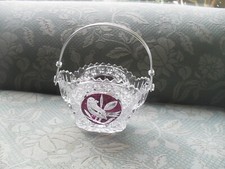 Hofbauer Crystal Basket Bowl