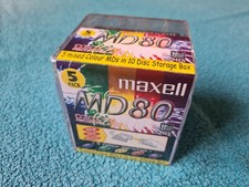 MAXELL MD80, 5 mixed colour