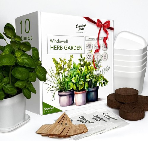 Herb garden kit - and,