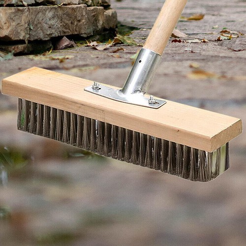 Metal wire stiff garden - metal, broom