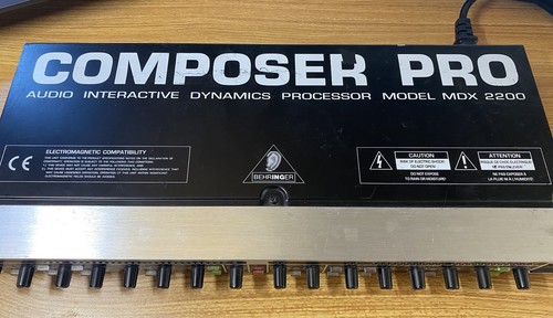 Behringer mdx2200 composer - behringer,