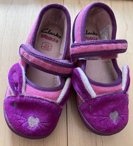 Toddler pink bunny - pink, clark’s