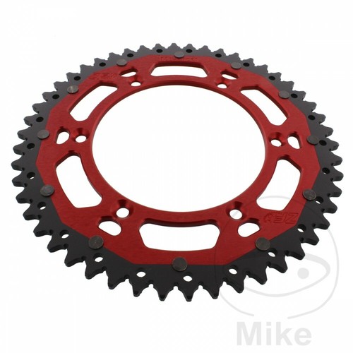Dual teeth sprocket 520 - 520, red