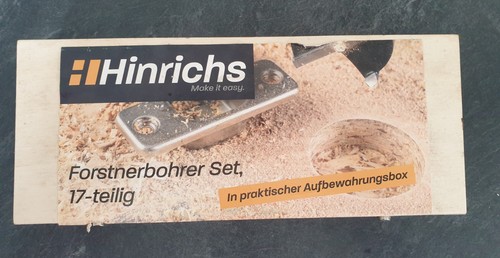 Hinrichs forstner drill bit - drill,
