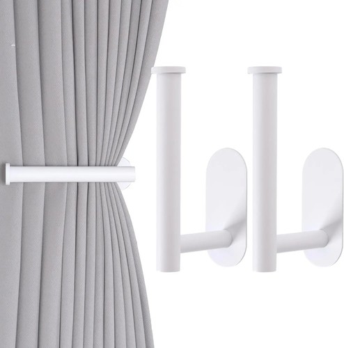 Adhesive curtain holdbacks - adhesive,