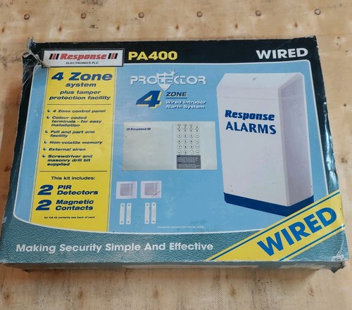 Response pa4 wired - wired, alarm