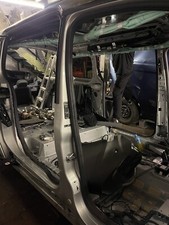 TRANSIT CONNECT TOURNEO 2020 LWB SILVER BREAKING DRIVER SIDE B POST PILLAR CUT