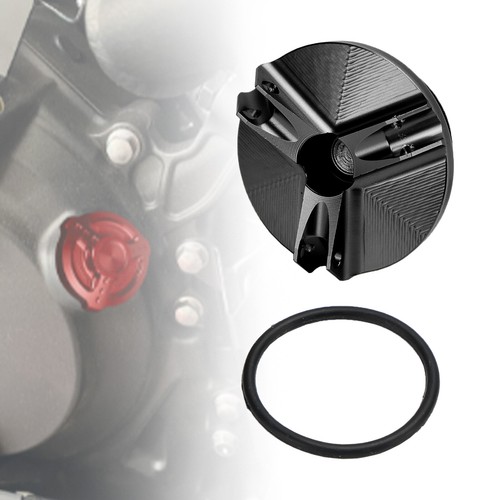Billet oil filler cap black - filler,