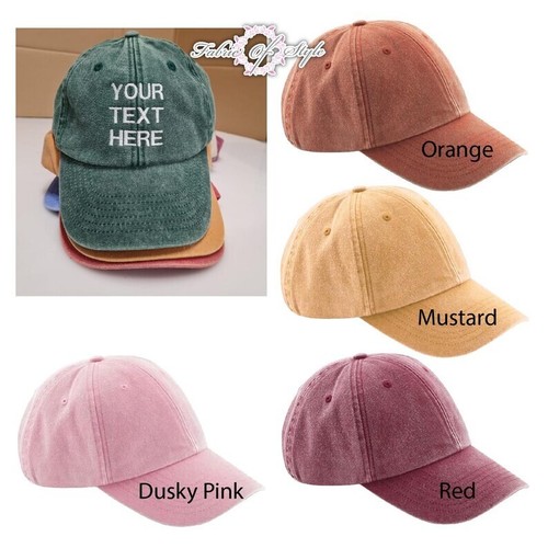 Personalised baseball cap - baseball,
