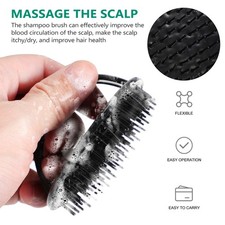 6 Pcs Shampoo Brush Elderly Miss Dandruff Massage Comb Scalp Massager