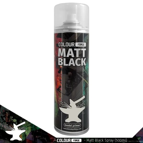 Colour forge matt black s00ml - ,
