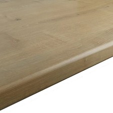 28mm Matt Brown Oak Effect Laminate Kitchen Worktop 2.4m Durable Post Formed New