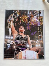 WWE Autographed/Signed Rhea