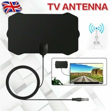 Indoor 4G TV Aerial For Freeview Digital 4K HD TV High Gain Portable Aerial 🇬🇧
