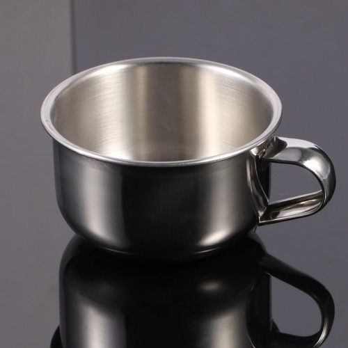 Stainless steel shaving bowl - stainless,